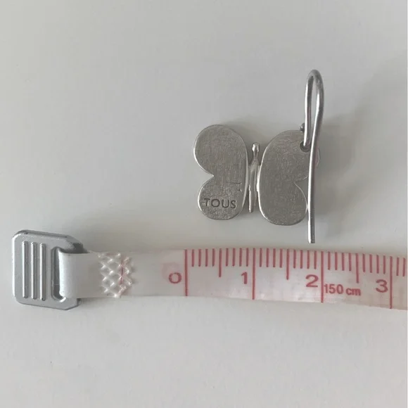 Tous Silver Butterfly Earrings - Picture 2 of 3
